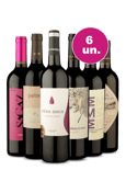 Kit 6 Vinhos por R$75,00 - Paladar Refrescante - Oferta Insana